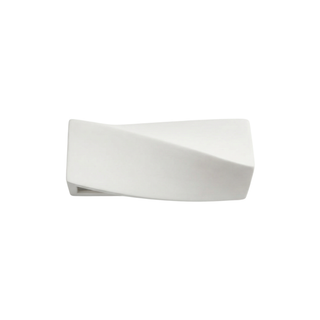 Modern Ceramic Wall Light | White Ceramic Lamp - Minimalist Wall Fixture by Lumavera