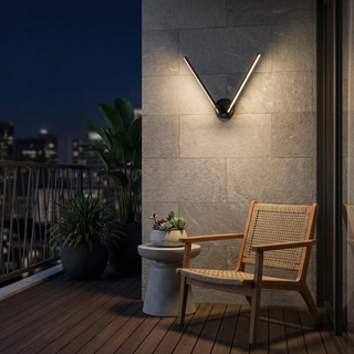 Applique murale LED réglable – Éclairage directionnel rotatif à 300°, Luminaire moderne en aluminium
