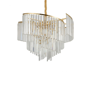 Illumia Pendant Light | Luxury Modern Pendant Light With Crystal Ceiling Lamp & Adjustable LED