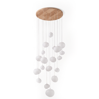 Modern Alloy Chandelier – Gold Finish Ceiling Light With Integrated LED Lights