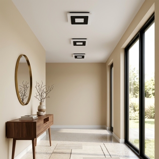 Dimmable Ceiling Light – Compact Metal Fixture with Adjustable LED Lighting