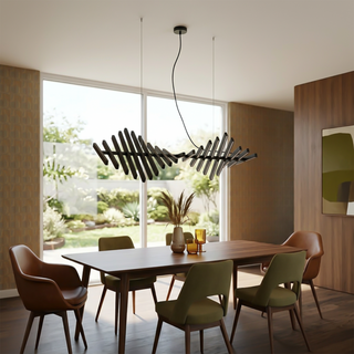 High-End Ceiling Light – Modern Adjustable Metal Fixture with 30 & 40 Light Points