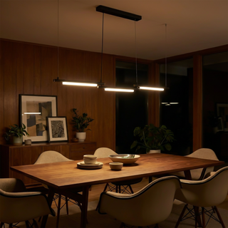 Modern Iron Chandelier – Elegant LED Lighting for Living & Dining Rooms