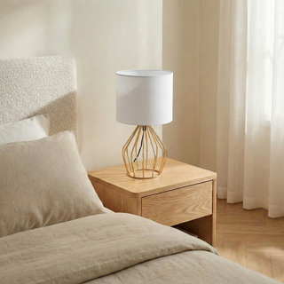 Versatile Bedside Lamp – Modern Soft Ambient Lighting for Cozy Bedroom Decor