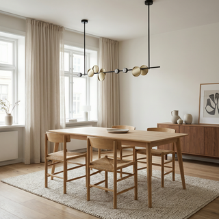 Two-Tone Pendant Lights – Modern Metal Pendant Lighting With Warm Ambient Light