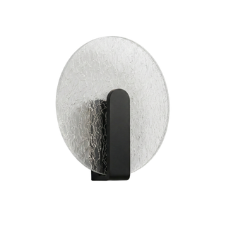 Black Wall Lamp – Contemporary LED Wall Sconce with Acrylic Lampshade Light
