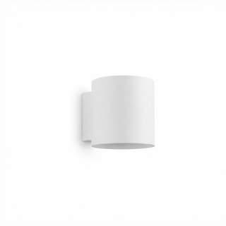 Modern Wall Light | White Cylindrical Lamp - Ambient Lighting Fixture by Lumavera
