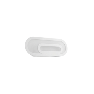 Applique murale minimaliste blanche – Luminaire de salon moderne | Lampe finition mate