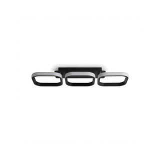 Modern Aluminum Ceiling Light – Black LED Fixture | Energy Efficient Lighting