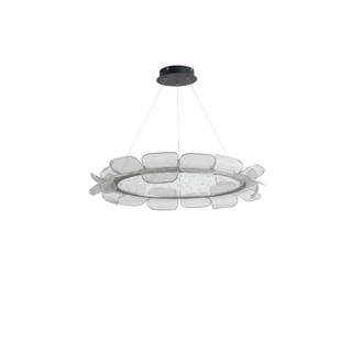 Suspension acrylique – Lumière en forme de pétale avec éclairage d'ambiance doux et installation facile