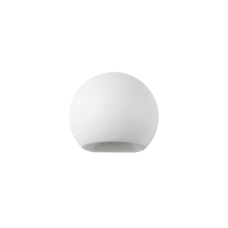 White Ceramic Wall Light – Modern Sculptural Wall Lamp With Soft Ambient Lighting