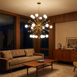 Constellation Ceiling Light – Elegant Geometric Chandelier | Modern LED Fixture