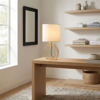 Versatile Bedside Lamp – Modern Soft Ambient Lighting for Cozy Bedroom Decor