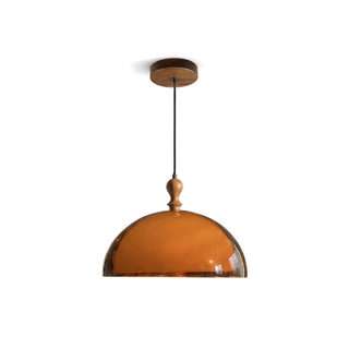 Brown Acrylic Pendant Light – Modern Dining Room Chandelier With Warm Ambient Lighting