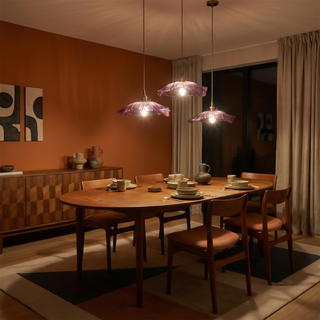 Flower Pendant Light – Modern Pendant Light With Elegant Floral Lamp For Living Room