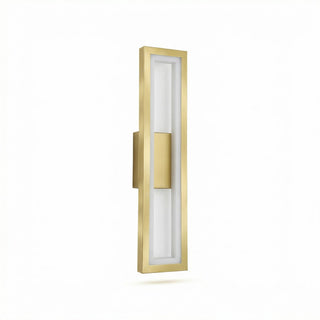 Waterproof LED Wall Light – Modern Gold Aluminum Adjustable Dimmable Fixture