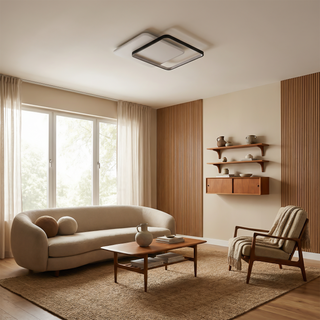 Dimmable LED Ceiling Light – Modern Frosted Design with Adjustable Soft Lighting