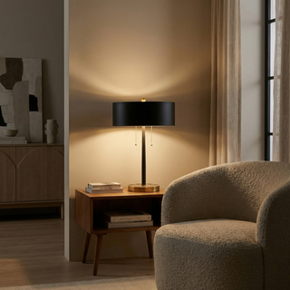 Bedside Lamp – Postmodern Lamp With Warm Ambient Light & Cozy Bedroom Lighting