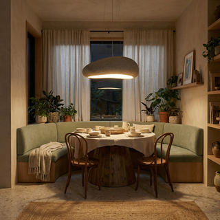 Nordic Pendant Light – Minimalist Dining Room Lighting With Durable Iron Lamp