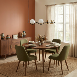 Milky Glass Pendant Light – Modern Two-Ball Pendant Lighting With Soft Warm Glow