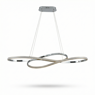 High-End Pendant Lamp – Elegant Crystal Glass Light With Warm Ambient Lighting