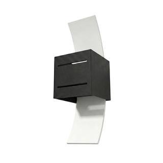 Modern Black Wall Lamp – Minimalist Wall Light Fixture | Elegant Living Room Lighting