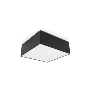 Black Ceiling Light – Minimalist Square Ceiling Lamp for Modern Living Room