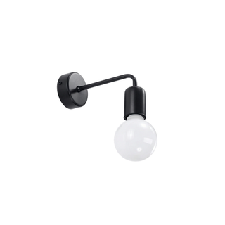 Applique Murale Industrielle Noire – Luminaire Moderne Réglable pour Salon