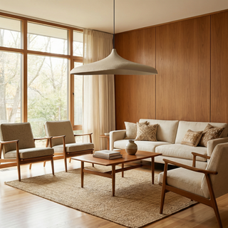 Wabi-Sabi Pendant Light – Concrete Pendant Light With Adjustable Cable & Matte Finish Lighting