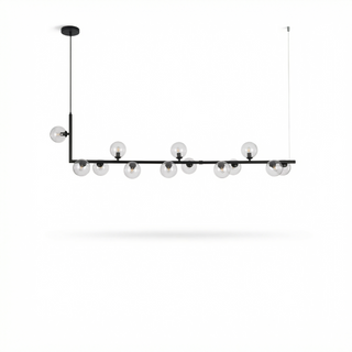 Modern Pendant Lamp – Multi Globe Nordic Ceiling Light With Gold Finish