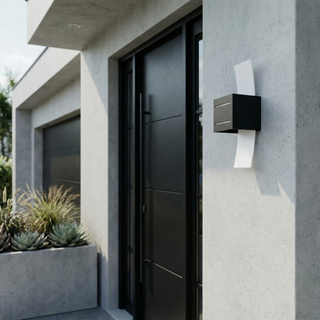 Modern Black Wall Lamp – Minimalist Wall Light Fixture | Elegant Living Room Lighting