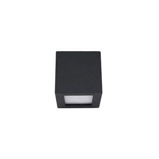 Applique Murale en Céramique Noire – Luminaire Géométrique Moderne pour un Éclairage Ambiant Chaleureux