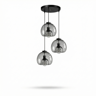Modern Pendant Light – Elegant Interior Pendant Lamp With Warm Clear Glass