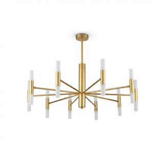 Modern Chandelier – LED Lighting Acrylic Tube Pendant with Adjustable Suspension