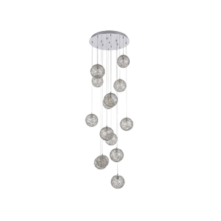 Chic Pendant Light – Modern Pendant Lamp with Gold Finish & Glass Diffuser