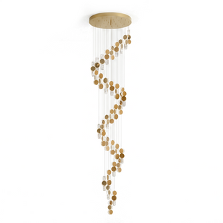 Modern Crystal Chandelier – Elegant LED Lighting Fixture for Living Room
