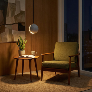 Elegant Pendant Lamp – Modern Pendant Light with Gold Metallic Finish & Opal Glass Diffuser