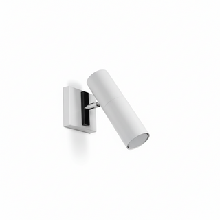 Adjustable Wall Light – Minimalist White Wall Lamp | LED Compatible Accent Lighting