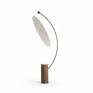 Scandinavian Floor Lamp – LED Stained Glass Lighting Fixture | Modern Minimalist Design