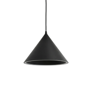 Cone Pendant Lamp – Modern LED Hanging Light With Colorful Pastel Lampshade