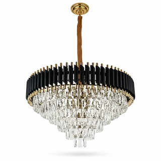 Rustic Ceiling Light – Contemporary Wood and Metal Lighting for Living Room