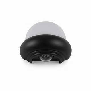 LED Outdoor Wall Light – Frosted Globe Aluminium IP65 Weather-Resistant Fixture
