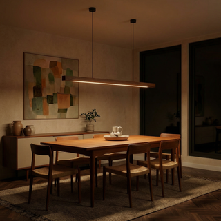 LED Light Bar – Minimalist Aluminum Fixture With Customizable Warm Lighting