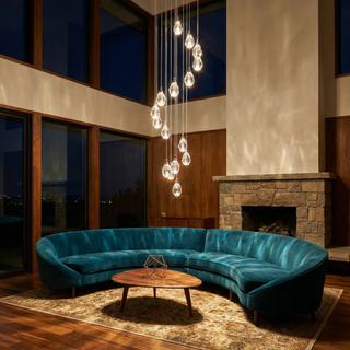 Adaptive LED Pendant Light – Modern Pendant Light With Remote Controlled Lighting
