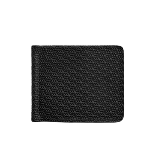 mens leather wallet haven handcrafted slim leather wallet money clip card slots front view