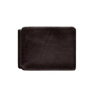 slim leather purse clip haven handcrafted durable card holder compact comfortable front view