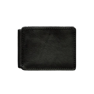 slim leather purse clip haven classic compact wallet comfortable soft design front view