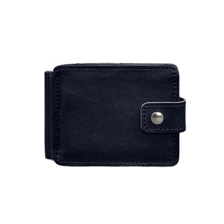 slim leather purse clip haven vintage style accessory premium leather finish front view