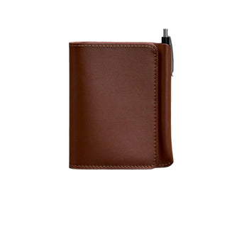leather purse wallet haven luxury fashionable designer soft leather billfold front view