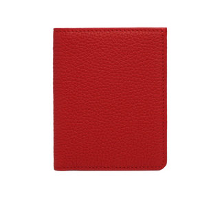 slim front pocket card holder haven premium calfskin leather men's wallet top view